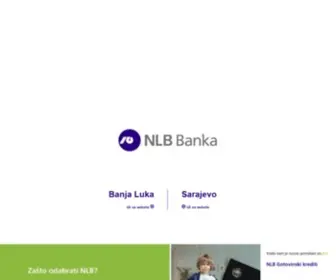 NLB.ba(NLB Banka) Screenshot