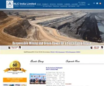 Nlcindia.com(NLC India Limited) Screenshot