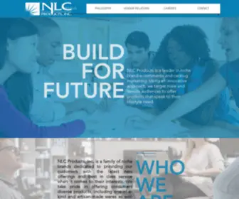 NLCproducts.com(ABOUT US) Screenshot