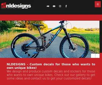 Nldesigns.eu(Custom decals for your bike) Screenshot