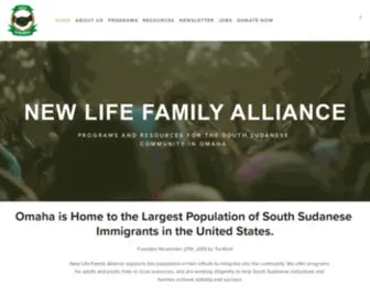 Nlfaomaha.org(New Life Family Alliance) Screenshot