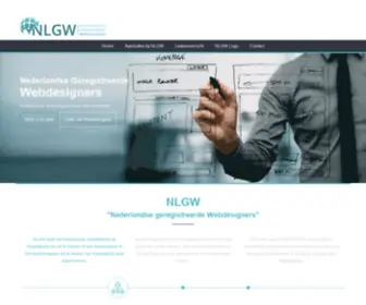 NLGW.nl(Nederlandse geregistreerde Webdesigners) Screenshot