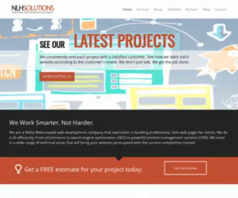 NLhsolutions.com(NLH Solutions) Screenshot
