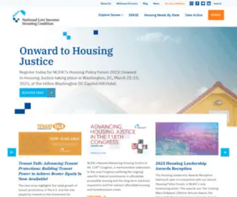 Nlihc.org(We are dedicated solely to achieving socially just public policy) Screenshot