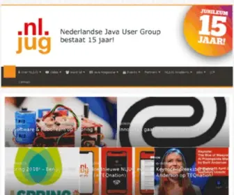 Nljug.org(Nederlandse Java User Group) Screenshot