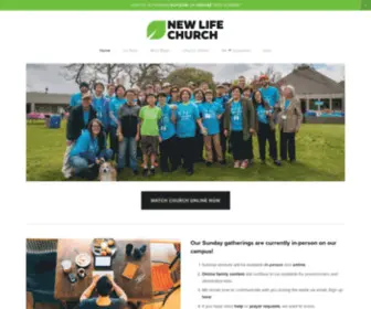 NLNC.org(New Life Church) Screenshot