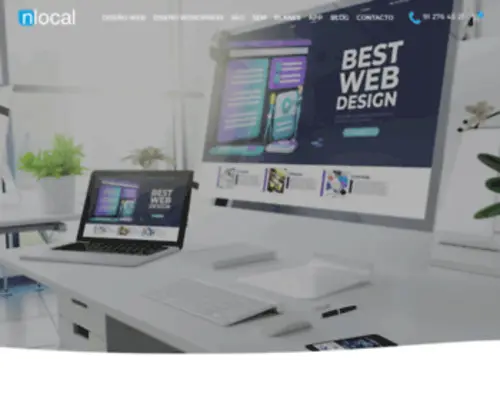 Nlocal.es(Agencia de Marketing Digital) Screenshot