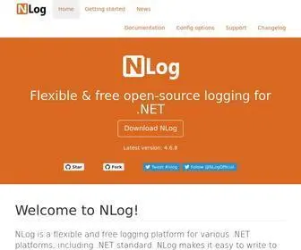 Nlog-Project.org(NLog) Screenshot