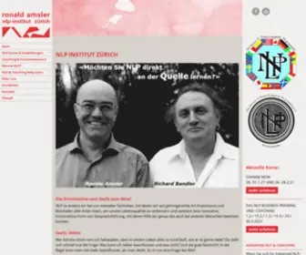 NLP-Institut.ch(Seit 1990 vermitteln wir NLP) Screenshot