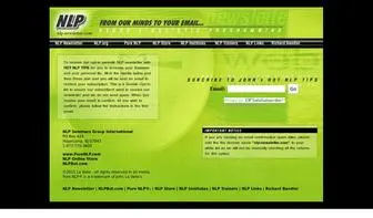 NLP-Newsletter.com(NLP) Screenshot