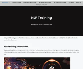 NLP-Training.org(NLP Training Online) Screenshot