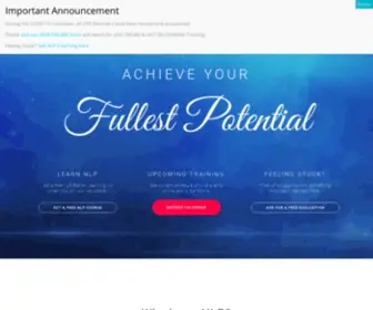 NLpca.com(NLP Training and Certification) Screenshot