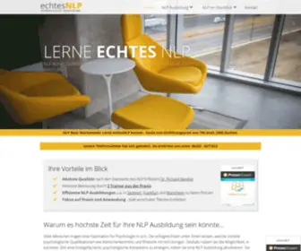 NLP.de(NLP Ausbildung in Stuttgart) Screenshot