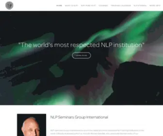 NLP.net(NLP Seminars Group International) Screenshot