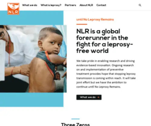 Nlrinternational.org(A world free of leprosy and its consequences) Screenshot