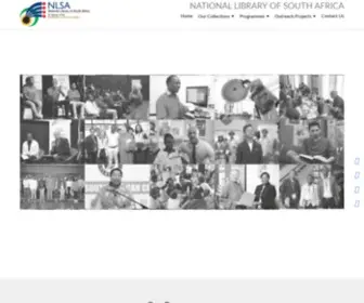 Nlsa.ac.za(National Library of South Africa) Screenshot