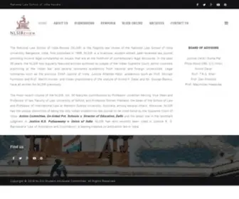 Nlsir.com(National Law School of India Review) Screenshot