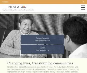 NLsla.org(Home) Screenshot