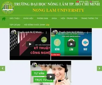 Nlu.edu.vn(Trường) Screenshot