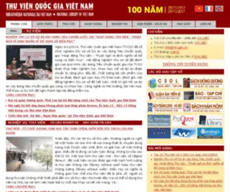 NLV.gov.vn(Thư viện quốc gia việt nam (national library of vietnam)số: 31) Screenshot