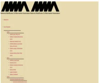 Nmaa.co.id(National Modificator & Aftermarket Association) Screenshot