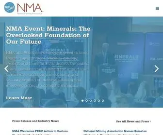 Nma.org(The National Mining Association) Screenshot