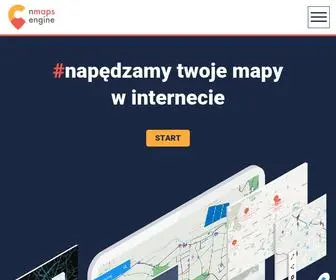 Nmaps.pl(Polska Platforma Mapowa) Screenshot