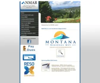 Nmar.com(Northwest Montana Association of Realtors IncMLS) Screenshot