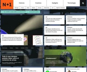 Nmas1.org(N+1: artículos científicos) Screenshot