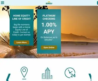 NMB-T.com(New Mexico Bank & Trust) Screenshot