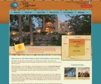 NMbba.org(New Mexico Bed and Breakfast Association) Screenshot