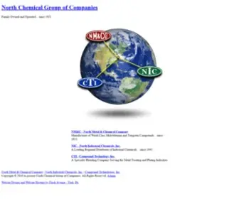 NMC-Nic.com(North Metal and Chemical Company) Screenshot