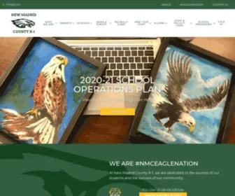 Nmceaglenation.com(New Madrid R) Screenshot
