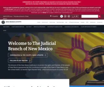 Nmcourts.gov(New Mexico Courts) Screenshot
