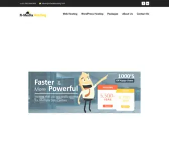 Nmediahosting.com(SSD Based Website Hosting) Screenshot