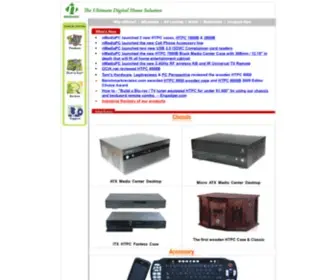 Nmediapc.com(The leading Home Theater PC componenets manufactory who provide one stop shop for your HTPC needs on HTPC Case) Screenshot