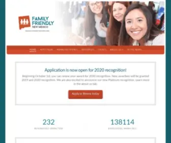 Nmfamilyfriendlybusiness.org(NM Family Friendly Business) Screenshot