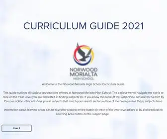 NMHscurriculumGuide.com(Curriculum) Screenshot