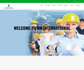 Nminternational.co.in(NM International) Screenshot