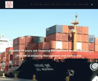 Nmis.net(Post Graduate Diploma in Shipping Management and Logistics) Screenshot