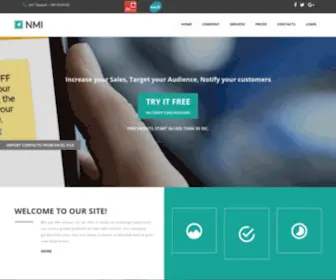Nmi.website(Send SMS Now) Screenshot