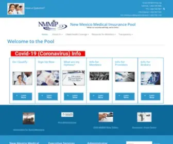 Nmmip.org(New Mexico Medical Insurance Pool) Screenshot