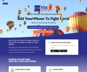 Nmnotify.com(NM Notify) Screenshot