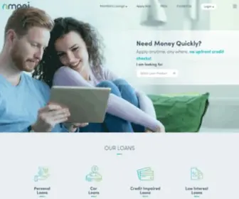 Nmoni.com.au(Low Interest Loans) Screenshot