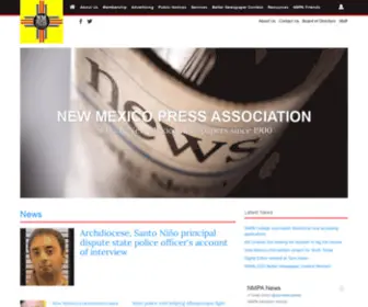 NMpress.org(Serving New Mexico's newspapers since 1901) Screenshot