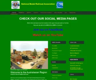 Nmra.org.au(NMRA) Screenshot