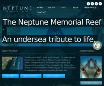 Nmreef.com(Miami, Florida Cremation Scattering) Screenshot