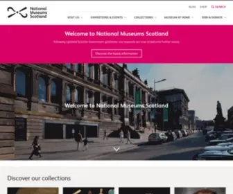 NMS.ac.uk(National Museums Scotland) Screenshot