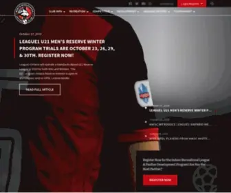 NMSC.net(The North Mississauga Soccer Club) Screenshot