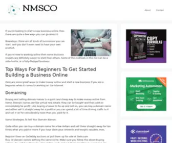 NMsco.org(New Marketing Software and Product Reviews) Screenshot